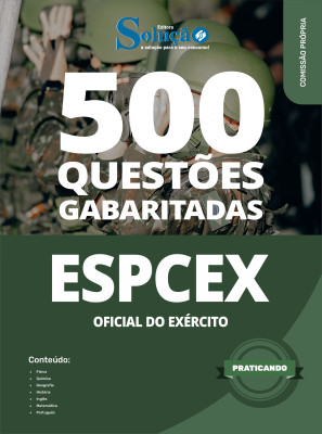 Caderno de Questões ESPCEX - Oficial do Exército - 500 Questões Gabaritadas - Imagem 2