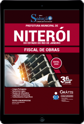 Apostila Prefeitura de Niterói - RJ - Fiscal de Obras PDF  - Imagem 1