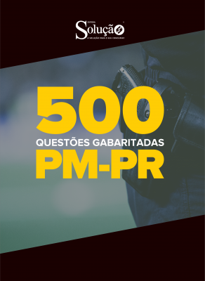 Caderno de Testes - PM-PR- 500 Questões Gabaritadas - Imagem 1